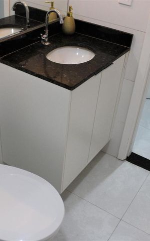 Studio à venda com 37m², 1 quarto e sem vagaBanheiro