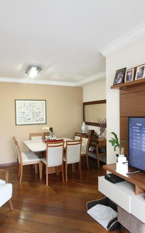 Apartamento à venda com 103m², 3 quartos e 2 vagasSala