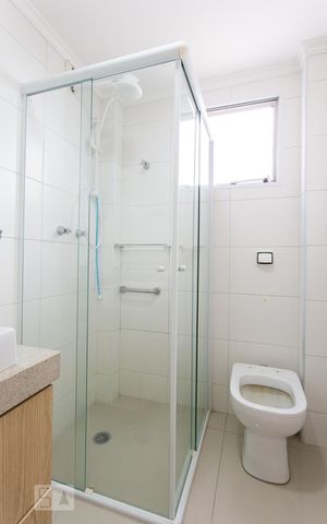 Apartamento para alugar com 168m², 4 quartos e 3 vagasBanheiro da Suíte 1