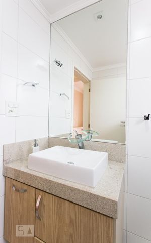 Apartamento para alugar com 168m², 4 quartos e 3 vagasBanheiro da Suíte 1