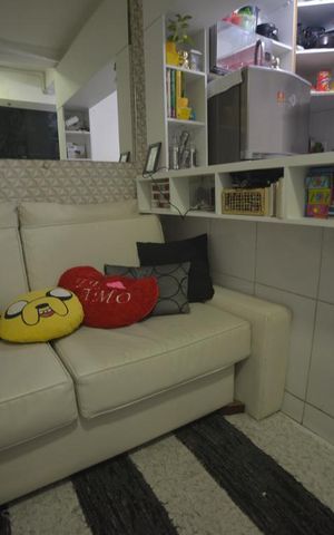 Apartamento à venda com 32m², 2 quartos e sem vagaSala