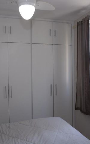 Apartamento à venda com 53m², 2 quartos e 1 vagaQuarto 2