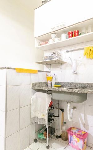 Apartamento à venda com 42m², 1 quarto e sem vagaCozinha