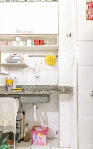 Apartamento à venda com 42m², 1 quarto e sem vagaCozinha