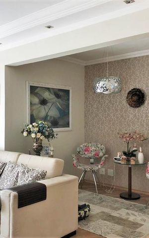 Apartamento à venda com 100m², 3 quartos e 2 vagasSala