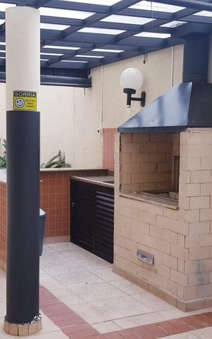 Apartamento à venda com 100m², 3 quartos e 2 vagasChurrasqueira