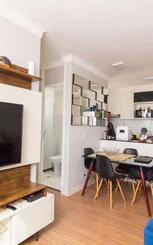 Apartamento à venda com 45m², 2 quartos e 1 vaga Apartamento à venda com 45m², 2 quartos e 1 vagaSala