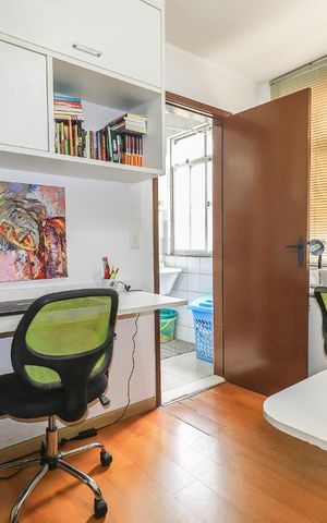 Apartamento à venda com 83m², 2 quartos e 1 vaga Apartamento à venda com 83m², 2 quartos e 1 vagaQuarto Reversível