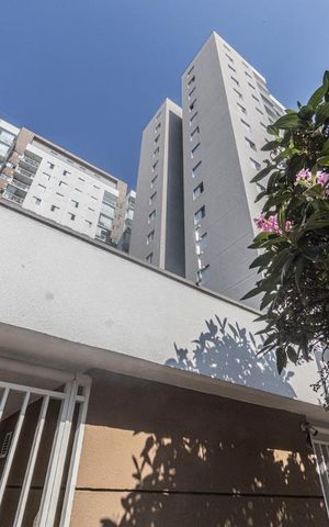 Apartamento para alugar com 46m², 2 quartos e 1 vaga Apartamento para alugar com 46m², 2 quartos e 1 vagaFachada