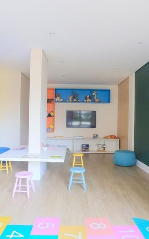 Apartamento à venda com 61m², 2 quartos e 2 vagas Apartamento à venda com 61m², 2 quartos e 2 vagasBrinquedoteca