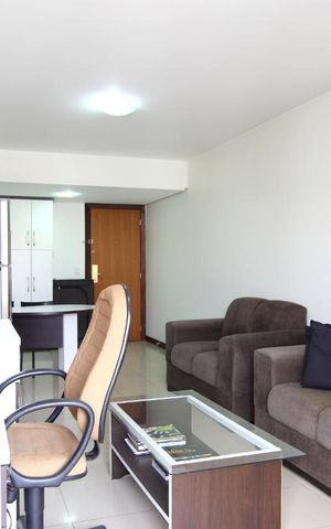 Apartamento para alugar com 53m², 1 quarto e 1 vaga Apartamento para alugar com 53m², 1 quarto e 1 vagaSala