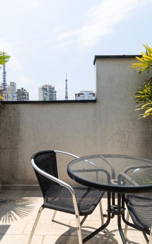 Apartamento à venda com 65m², 1 quarto e 1 vagaVaranda