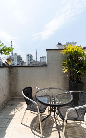 Apartamento à venda com 65m², 1 quarto e 1 vagaVaranda