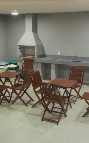 Apartamento à venda com 36m², 1 quarto e sem vaga Apartamento à venda com 36m², 1 quarto e sem vagaÁrea comum - Churrasqueira