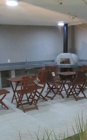 Apartamento à venda com 36m², 1 quarto e sem vaga Apartamento à venda com 36m², 1 quarto e sem vagaChurrasqueira