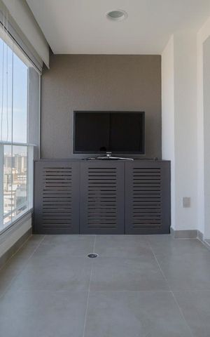 Studio à venda com 36m², 1 quarto e 1 vagaVaranda