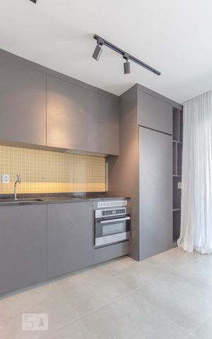 Studio à venda com 36m², 1 quarto e 1 vagaCozinha