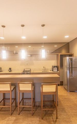 Apartamento à venda com 57m², 2 quartos e 1 vaga Apartamento à venda com 57m², 2 quartos e 1 vagaÁrea comum - Salão de festas