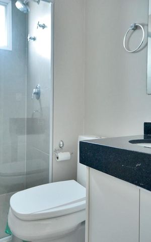 Apartamento para alugar com 65m², 1 quarto e 1 vagaBanheiro da Suíte