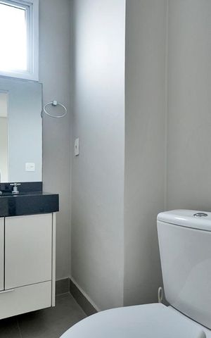 Apartamento para alugar com 65m², 1 quarto e 1 vagaLavabo