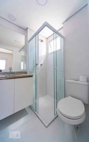 Apartamento à venda com 77m², 3 quartos e 2 vagas Apartamento à venda com 77m², 3 quartos e 2 vagasBanheiro do Quarto 3