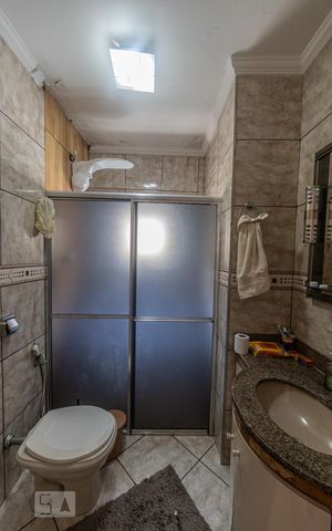 Casa à venda com 125m², 3 quartos e 2 vagas Casa à venda com 125m², 3 quartos e 2 vagasBanheiro Quarto 3