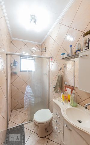 Casa à venda com 125m², 3 quartos e 2 vagas Casa à venda com 125m², 3 quartos e 2 vagasBanheiro Social 3