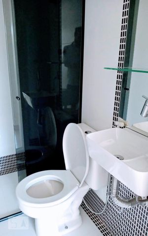 Studio à venda com 29m², 1 quarto e sem vaga Studio à venda com 29m², 1 quarto e sem vagaBanheiro