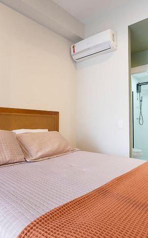 Studio à venda com 25m², 1 quarto e sem vaga Studio à venda com 25m², 1 quarto e sem vagaQuarto
