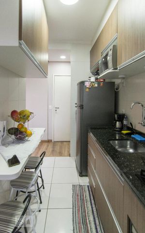 Apartamento para alugar com 52m², 2 quartos e 1 vagaCozinha