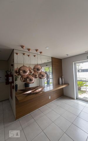 Apartamento à venda com 47m², 2 quartos e 1 vaga Apartamento à venda com 47m², 2 quartos e 1 vagaHall social