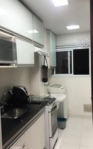 Apartamento para alugar com 34m², 1 quarto e sem vaga Apartamento para alugar com 34m², 1 quarto e sem vagaCozinha e Área de Serviço