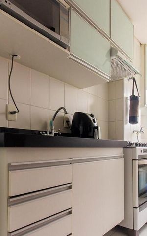 Apartamento para alugar com 34m², 1 quarto e sem vaga Apartamento para alugar com 34m², 1 quarto e sem vagaCozinha e Área de Serviço