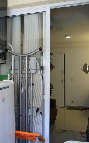 Apartamento à venda com 55m², 2 quartos e 1 vagaVaranda
