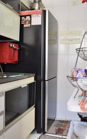 Apartamento à venda com 55m², 2 quartos e 1 vagaCozinha e Área de Serviço