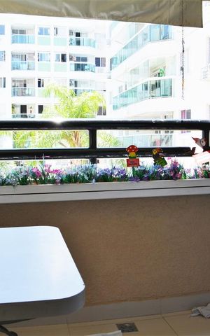 Apartamento à venda com 55m², 2 quartos e 1 vagaVaranda