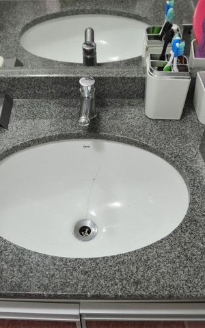 Apartamento à venda com 55m², 2 quartos e 1 vagaBanheiro da Suíte - Torneira