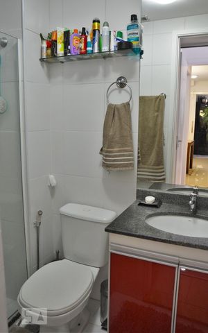 Apartamento à venda com 55m², 2 quartos e 1 vagaBanheiro da Suíte