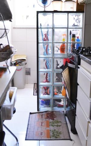 Apartamento à venda com 55m², 2 quartos e 1 vagaCozinha e Área de Serviço