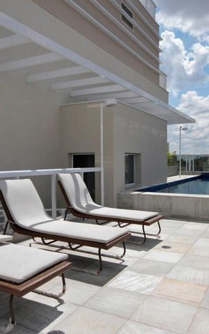 Studio à venda com 38m², 1 quarto e sem vagaPiscina