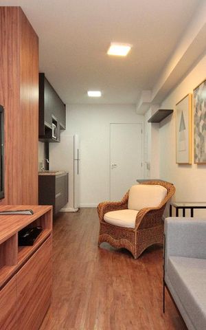 Studio à venda com 38m², 1 quarto e sem vagaStudio