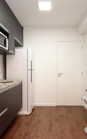 Studio à venda com 38m², 1 quarto e sem vagaCozinha