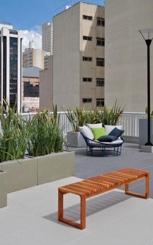 Studio à venda com 38m², 1 quarto e sem vagaÁrea Comum