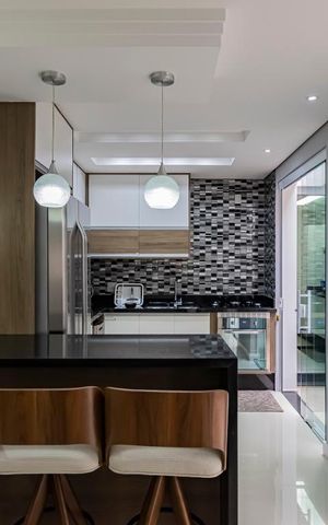 Casa à venda com 215m², 3 quartos e 2 vagas1o. Andar - Cozinha