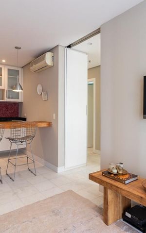 Apartamento à venda com 45m², 1 quarto e 1 vaga Apartamento à venda com 45m², 1 quarto e 1 vagaSala
