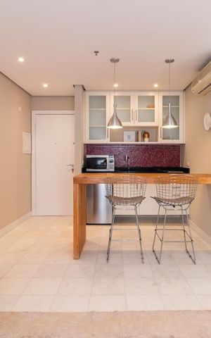 Apartamento à venda com 45m², 1 quarto e 1 vaga Apartamento à venda com 45m², 1 quarto e 1 vagaSala