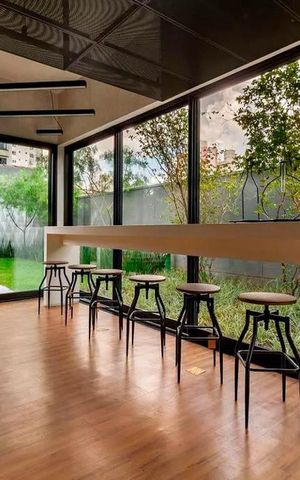 Studio para alugar com 33m², 1 quarto e 1 vaga Studio para alugar com 33m², 1 quarto e 1 vagaEspaço Gourmet