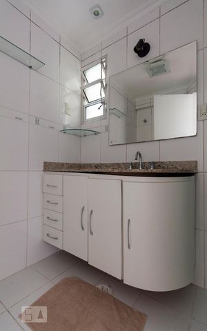 Apartamento para alugar com 55m², 2 quartos e 1 vagaBanheiro Social
