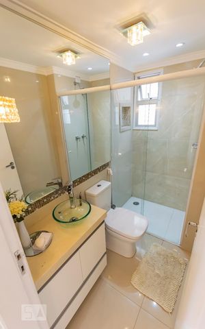 Apartamento à venda com 120m², 2 quartos e 2 vagas1o. Andar - Banheiro 1