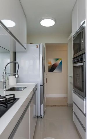 Apartamento à venda com 120m², 2 quartos e 2 vagas1o. Andar - Cozinha